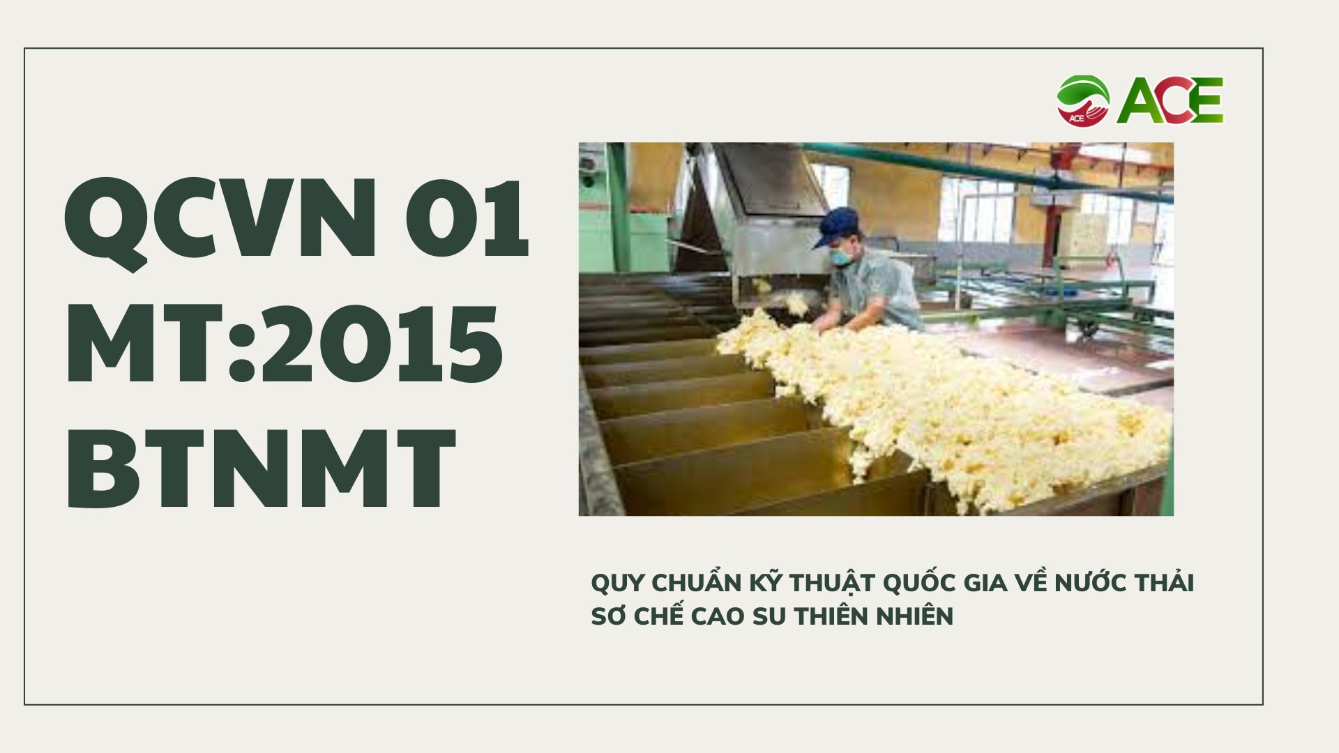 QCVN 01-MT:2015/BTNMT